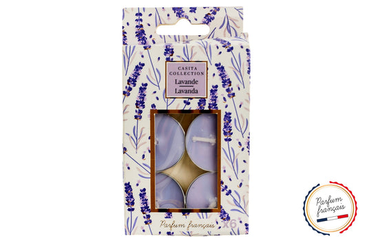 Värmeljus – Set om 6 st (Flera dofter)