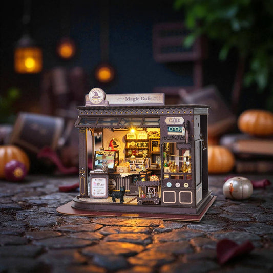 DIY miniatyrhussats: Magiskt kafé