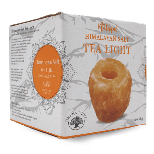 Himalaya Salt Värmeljushållare Orange