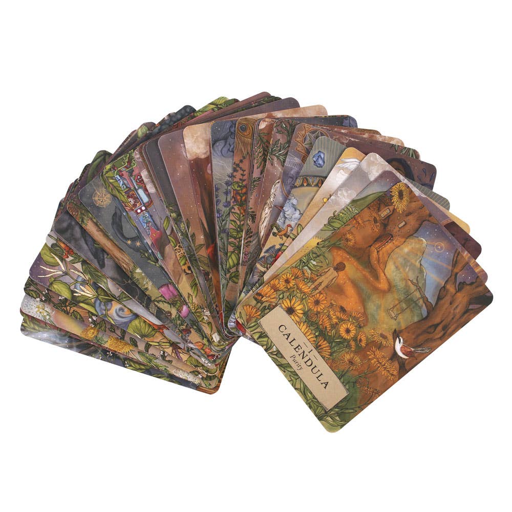 The Herbal Astrology Oracle – Orakelkort & Guidebok
