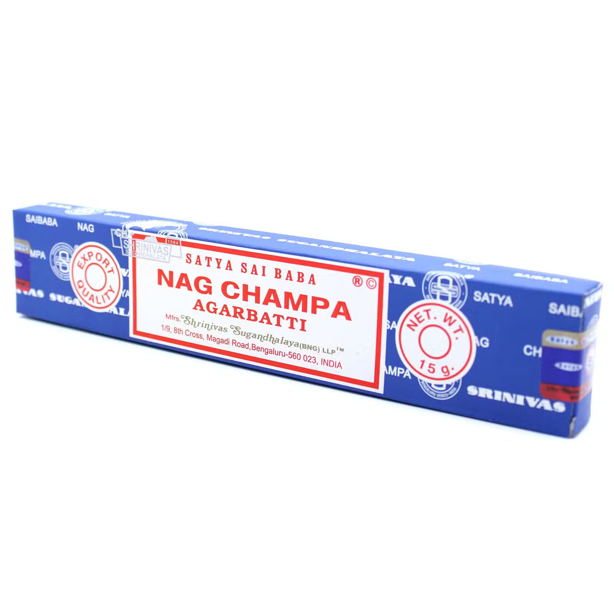 Satya Nag Champa Rökelse – 15 g