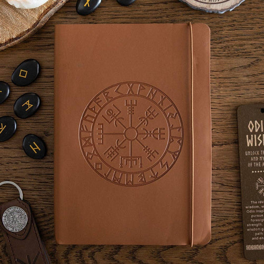 Vegvisir Journal A5 med Penna – Norse Mythology