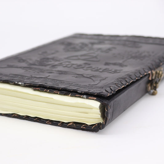 Book of Shadows – stor läderjournal, svart