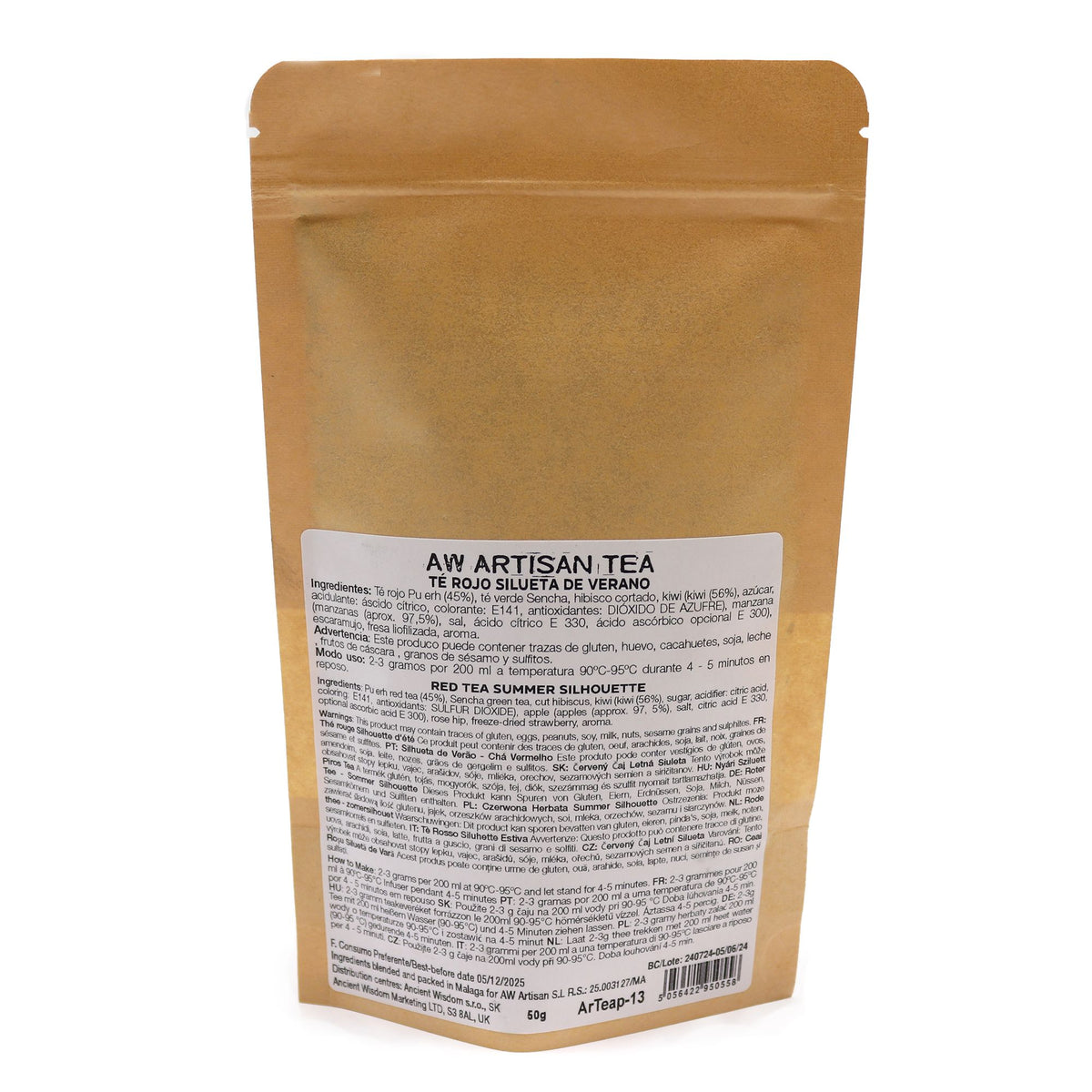 Mid-summer Magic – pu-erh och grönt te med frukt – 50 g