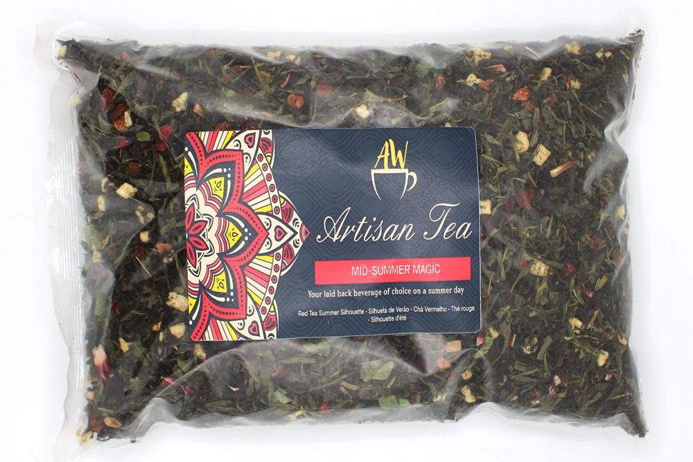 Mid-summer Magic – pu-erh och grönt te, 1 kg
