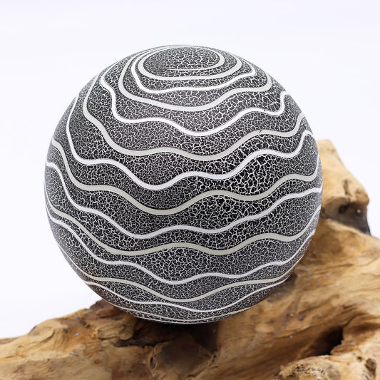 DriftGlow-bordslampa – Grey Luna, grå