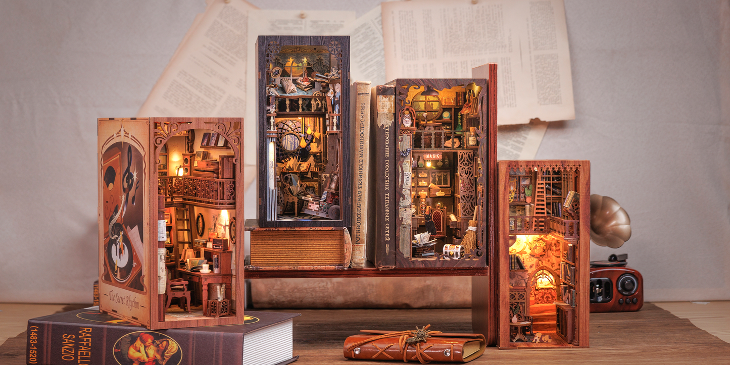 DIY Book Nook - Magisk apotekare