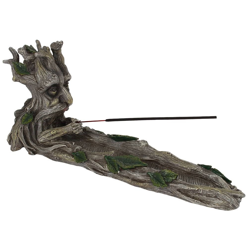 Green man Rökelsehållare