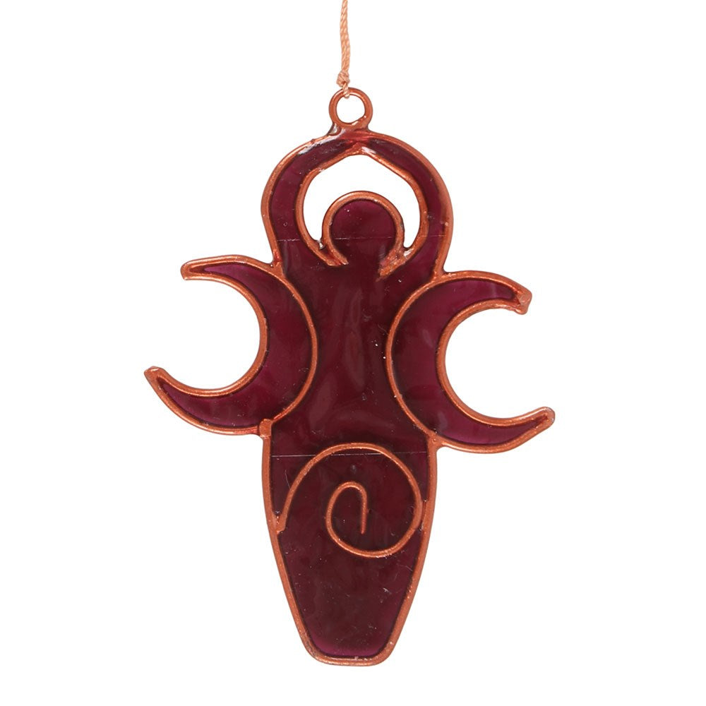 Solfångare med Triple Moon-gudinna