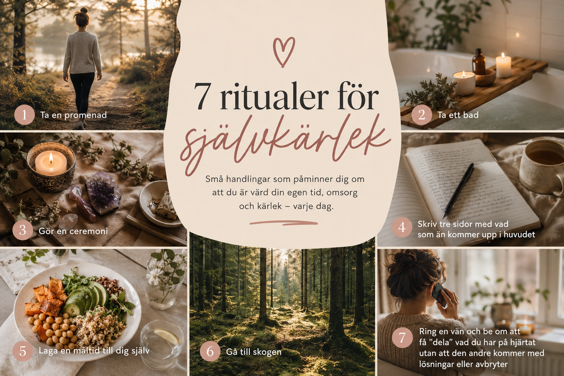 7 ritualer för självkärlek - så lär du dig älska dig själv!