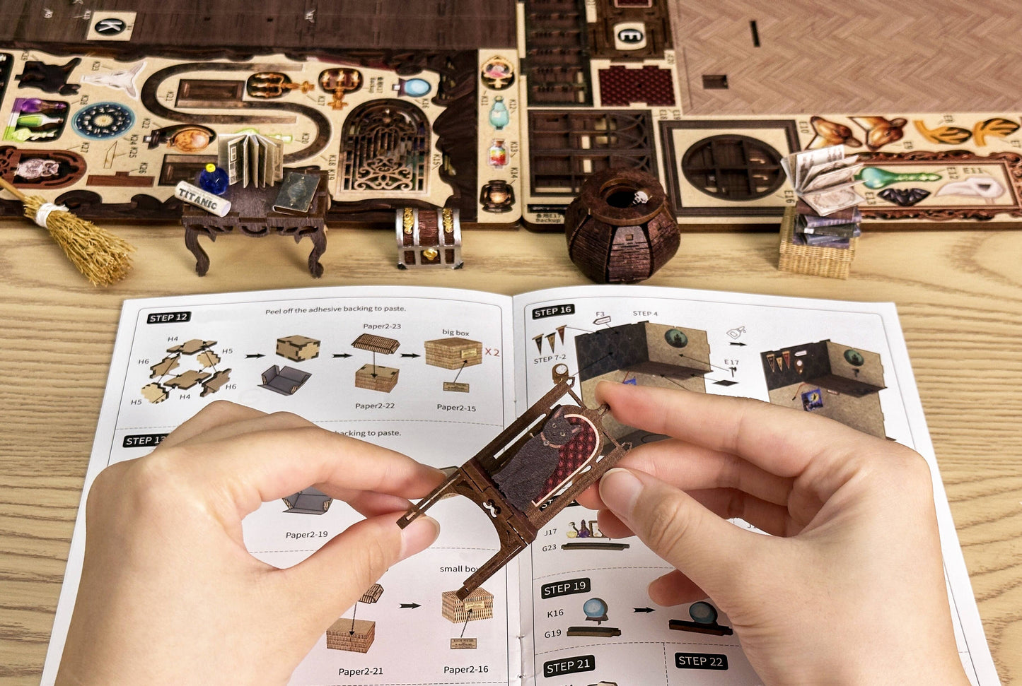 DIY Book Nook - Magisk apotekare