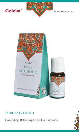 Goloka Fragrance Oil Pure Patchouli 10ml