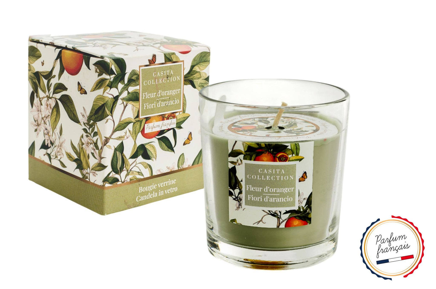 Doftljus i Glas – Lavendel, Orange Blossom & Sakura | Casita Collection