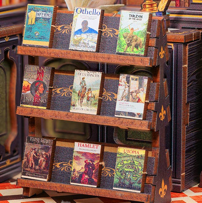 DIY Book Nook - Ugglebokhandel