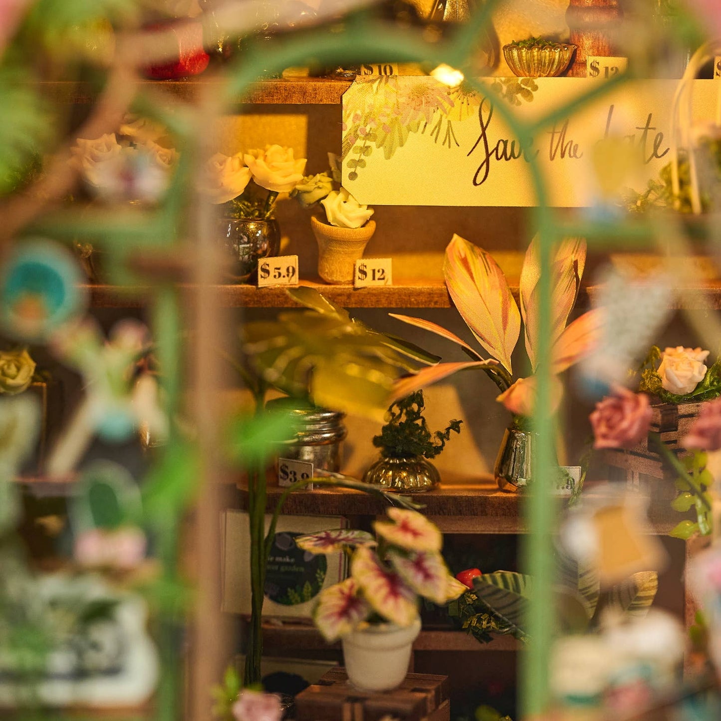 DIY Book Nook – Blomsterbutiken