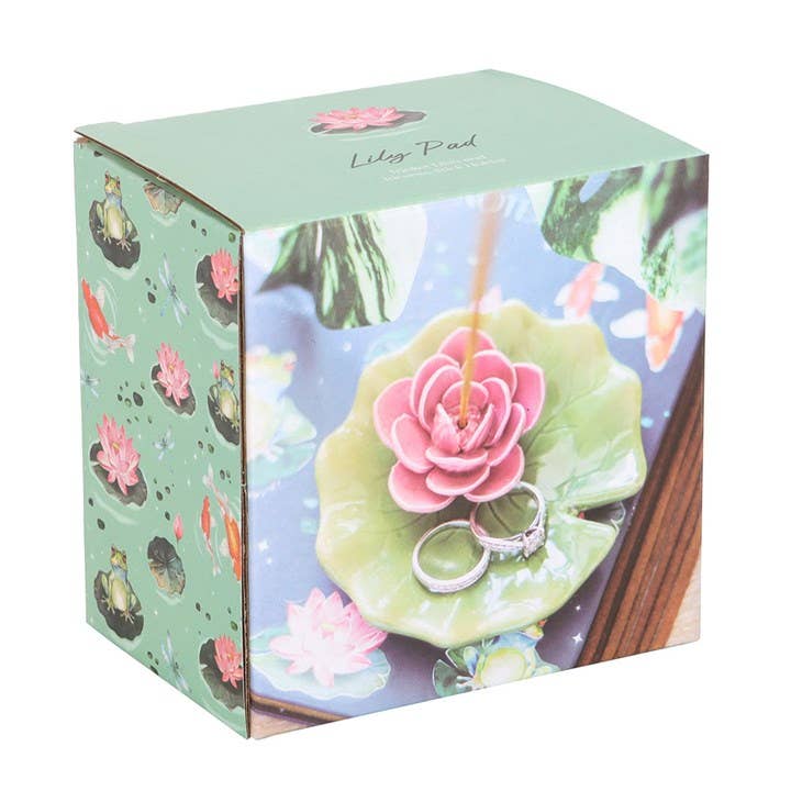 Näcktrosformad Rökelsehållare & Smyckesfat i Keramik – Pond Dipping