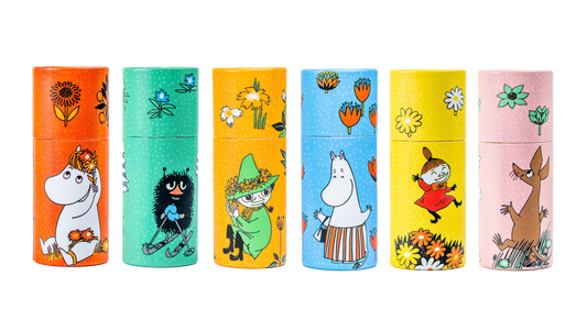 Mumin Läppbalsam – Naturlig vård med olika motiv