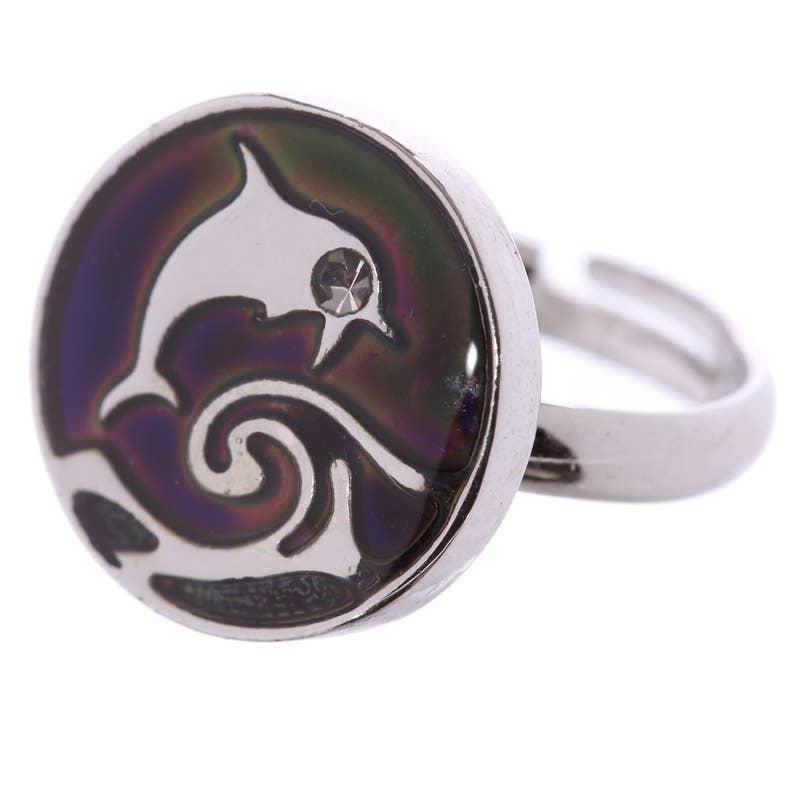 Mood Ring – Djur, Insekter & Blommor (Justerbar)