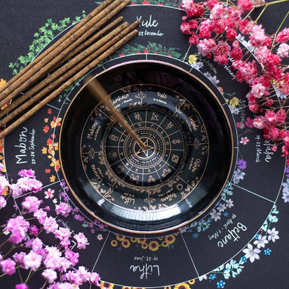 Rökelsehållare – Årshjulet (Wheel of the Year)