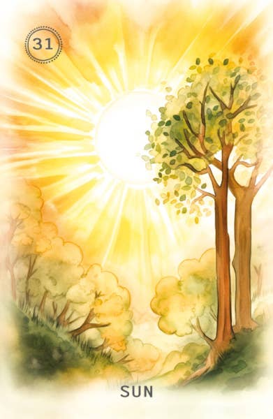 Lenormand kortlek - Sweet Blossom