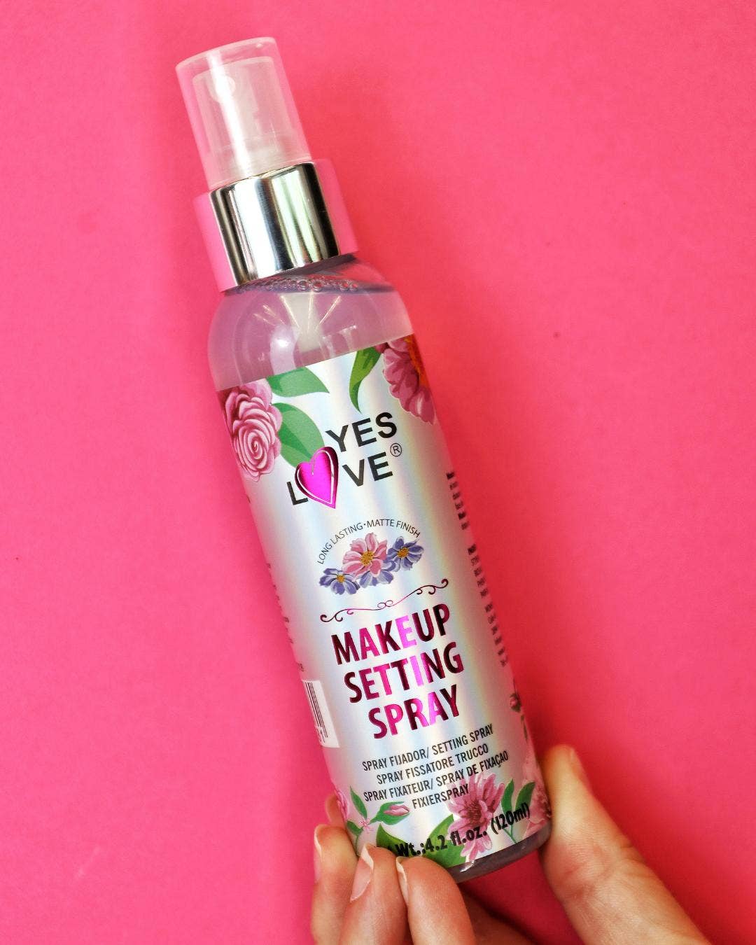 Makeup Setting Spray med rosdoft
