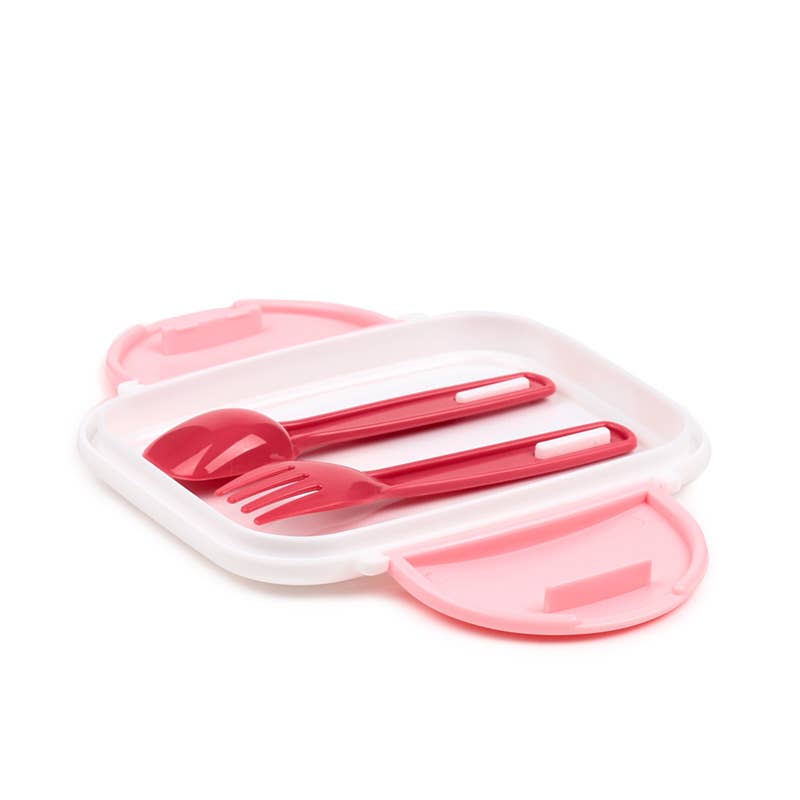 Mumin Matlåda med Staplade Fack & Bestick