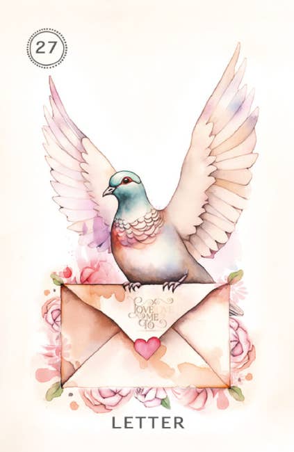 Lenormand kortlek - Sweet Blossom