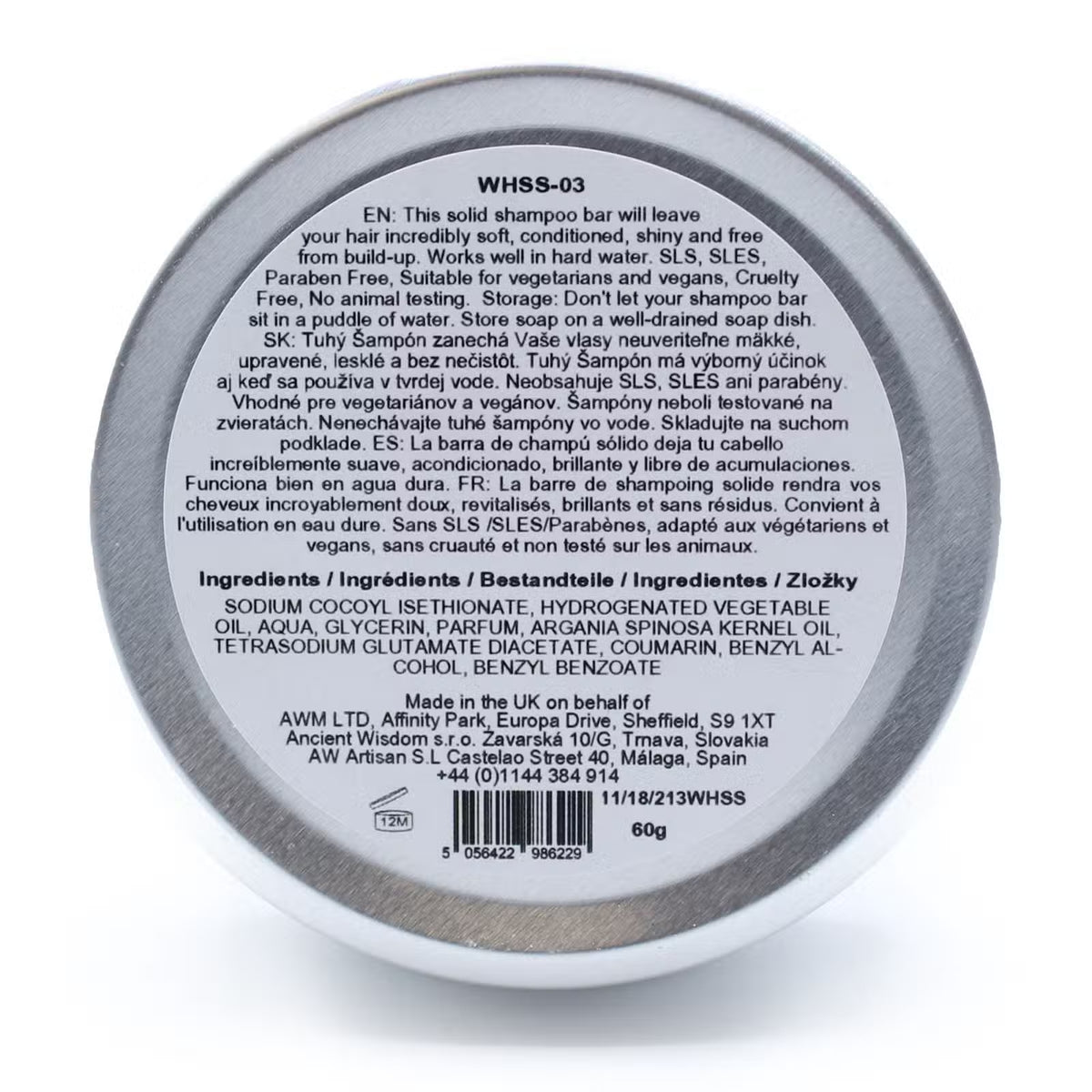 Wild Hare – Fast Schampo Kokosnöt 60 g