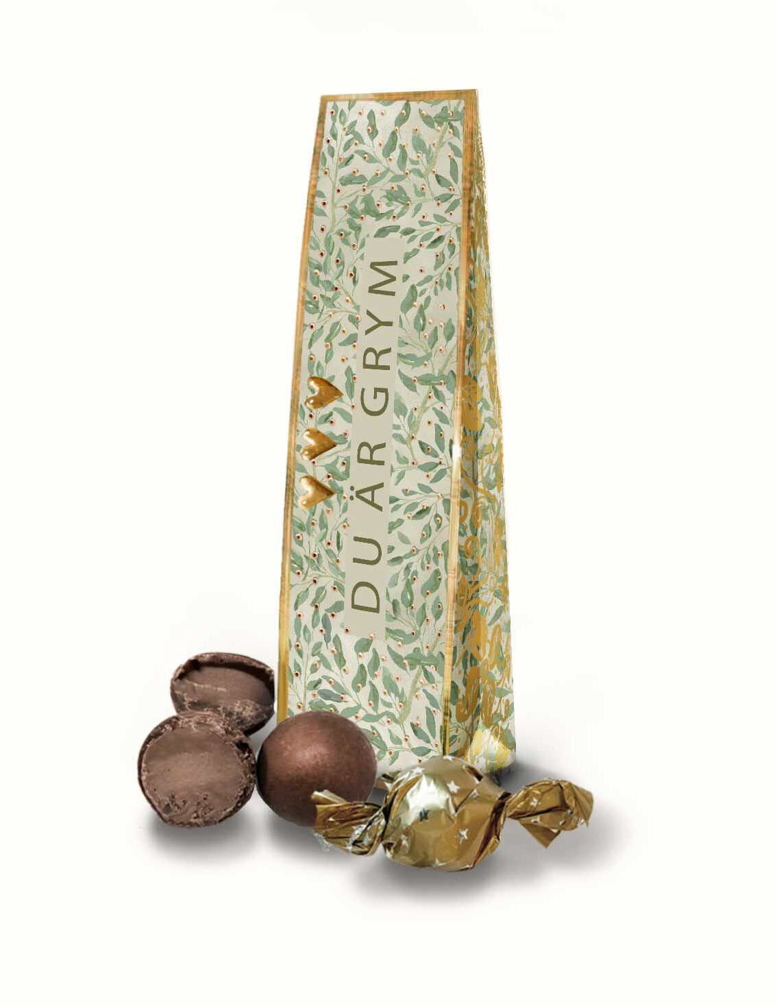 Chokladkort med Hälsning – En Söt Gåva från Hjärtat