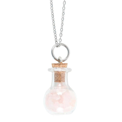 Crystal Witch Miniatyr Trollflaska Halsband – Kristallmagi (3 varianter) – smycke