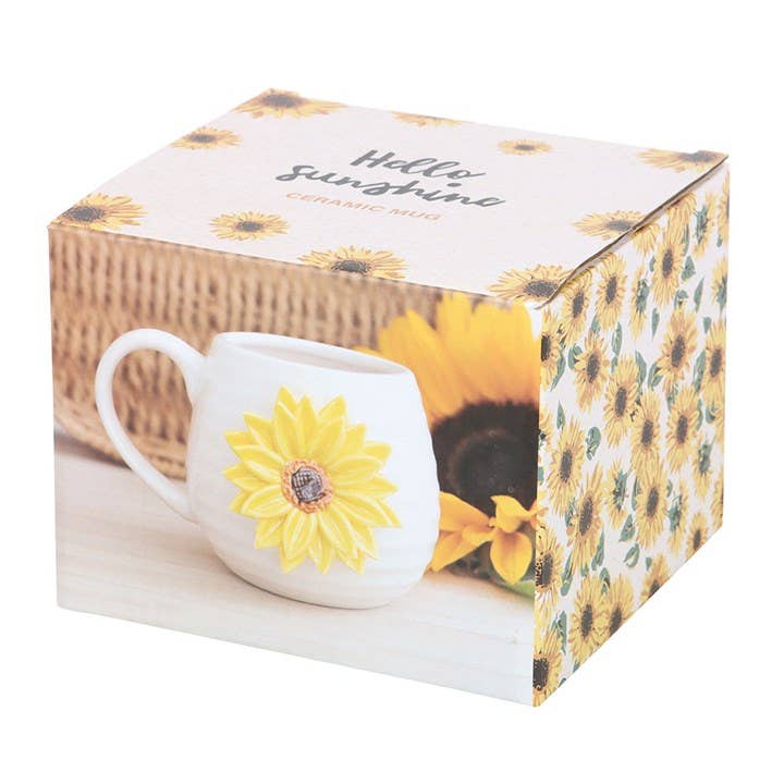 Solrosmugg i Keramik – Summer Sunflower