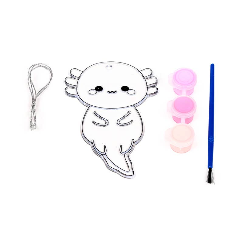 Axolotl – Måla din egen Solfångare (DIY-kit)