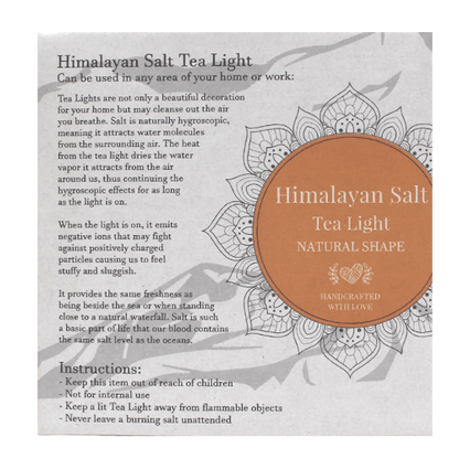Himalayasalt värmeljushållare – Vit