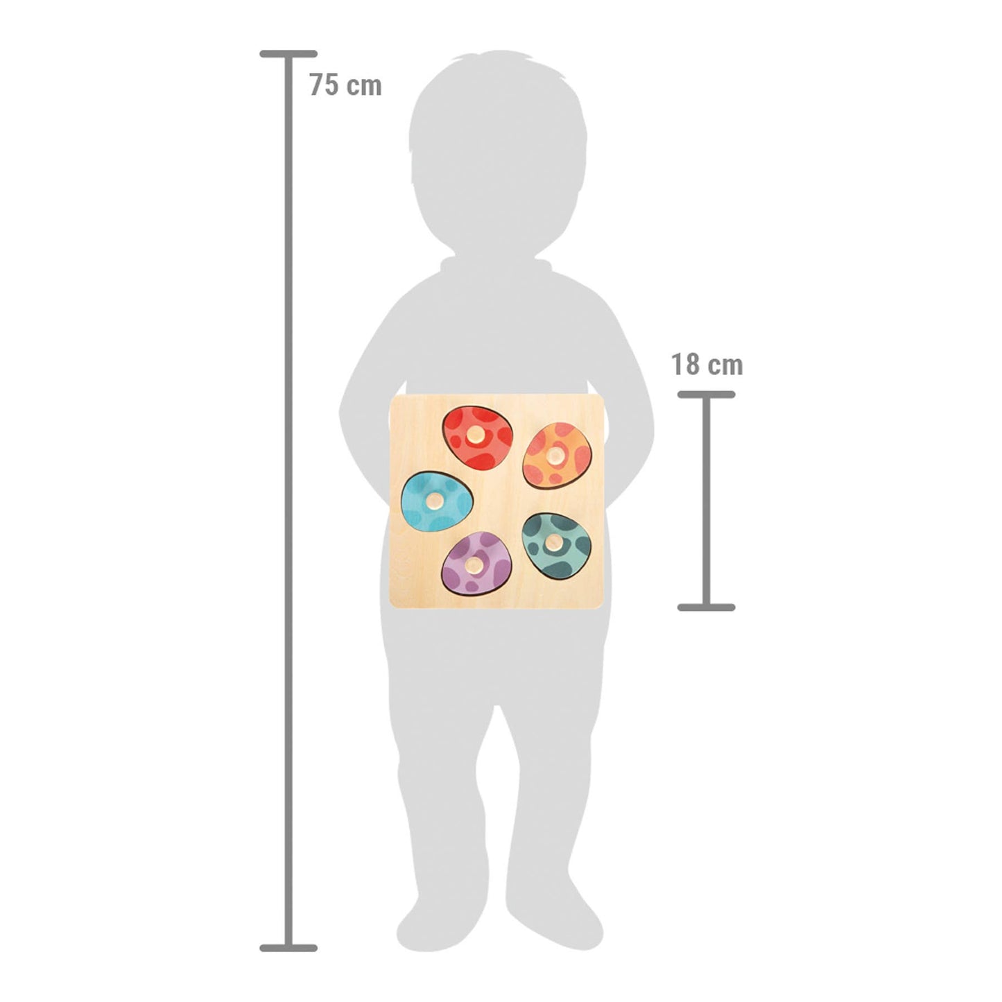 Dinosaurieägg Pussel & Memo