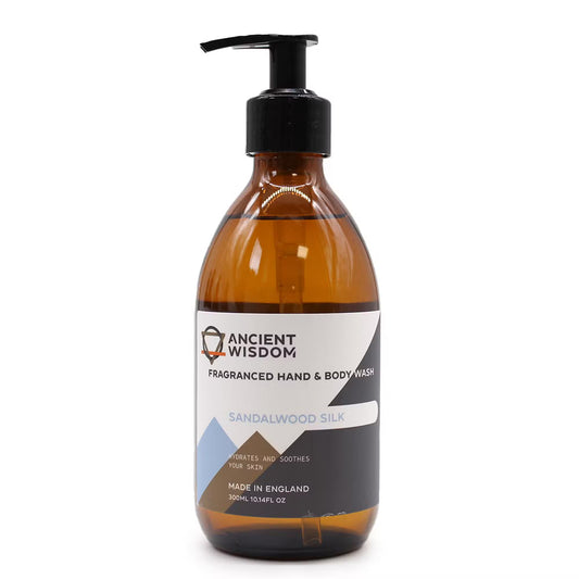 Hand- och duschtvål - Sandelträ & Silke 300ml