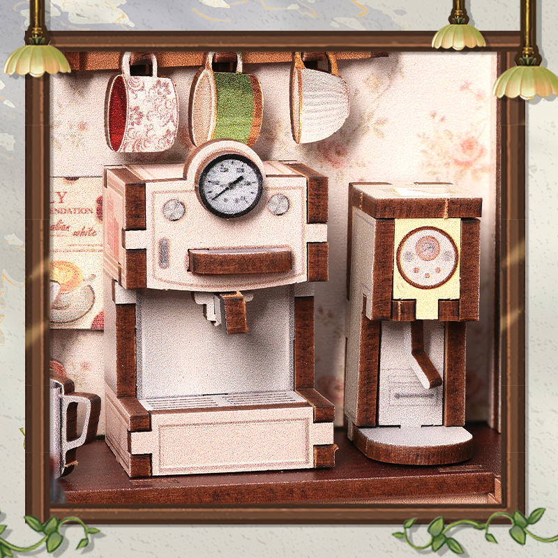 DIY Book Nook - Sunny Café