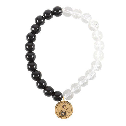 Yin & Yang Kristallarmband – Balans & Harmoni – smycke