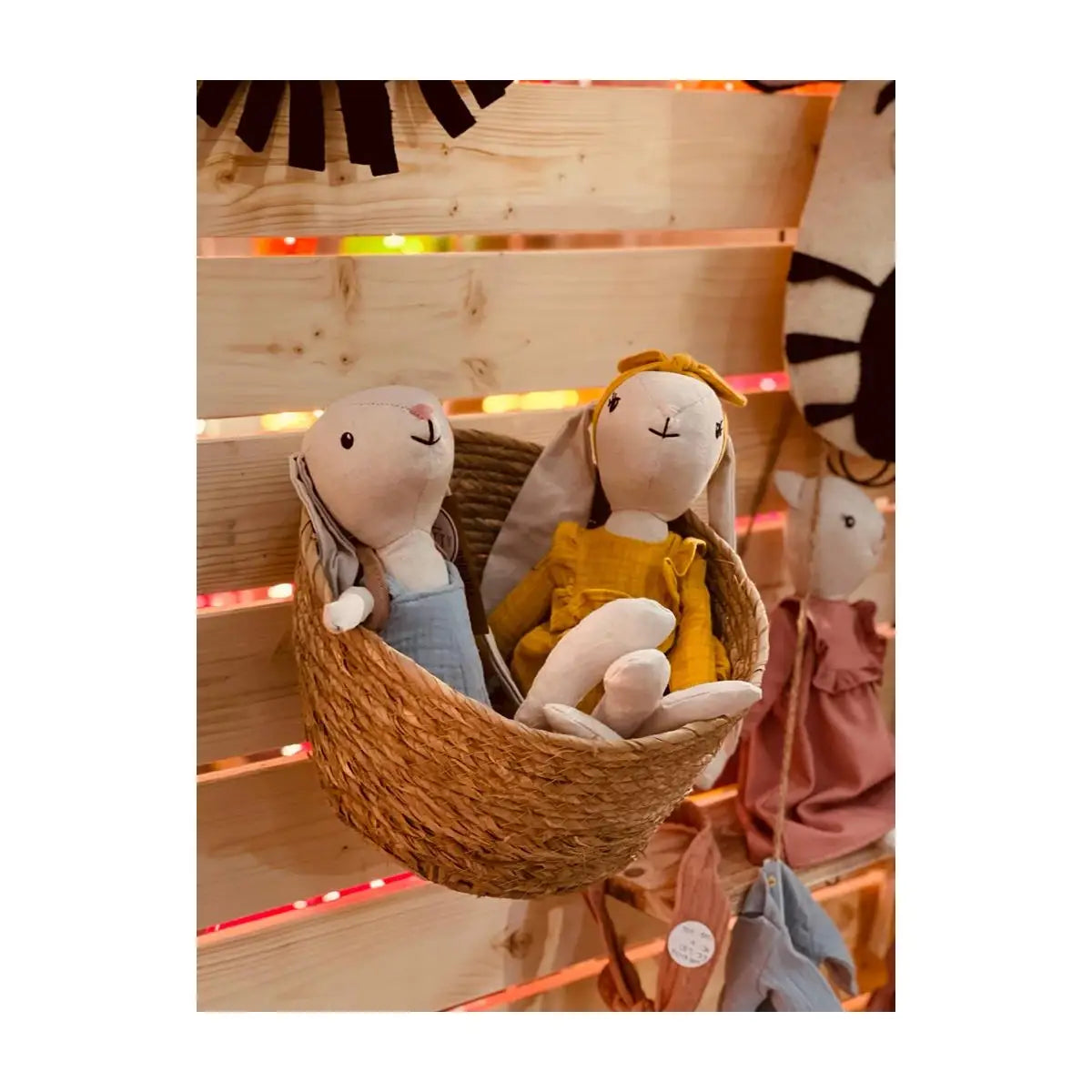 Tygdocka Haren Hedda - 40cm