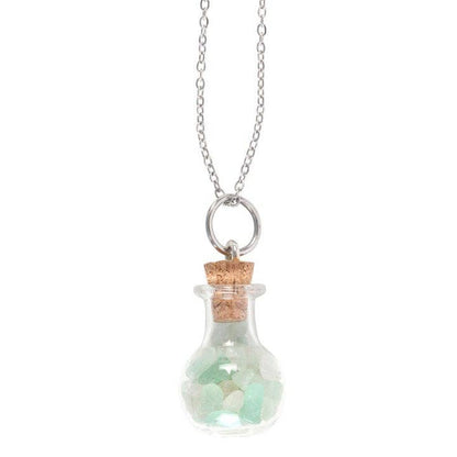 Crystal Witch Miniatyr Trollflaska Halsband – Kristallmagi (3 varianter) – smycke