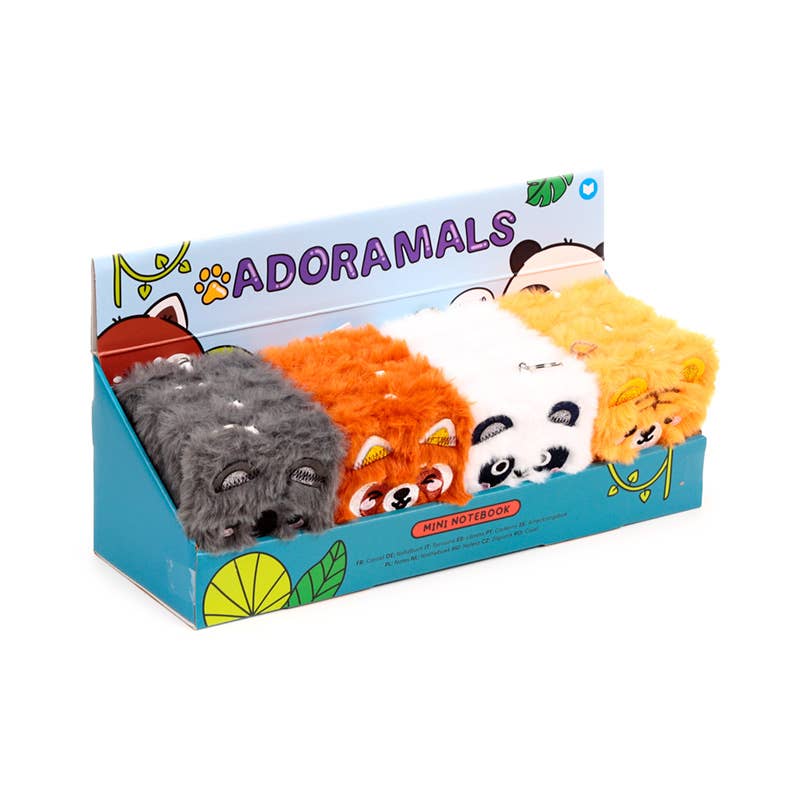 Mjuka Anteckningsblock A7 Mini Djurmotiv
