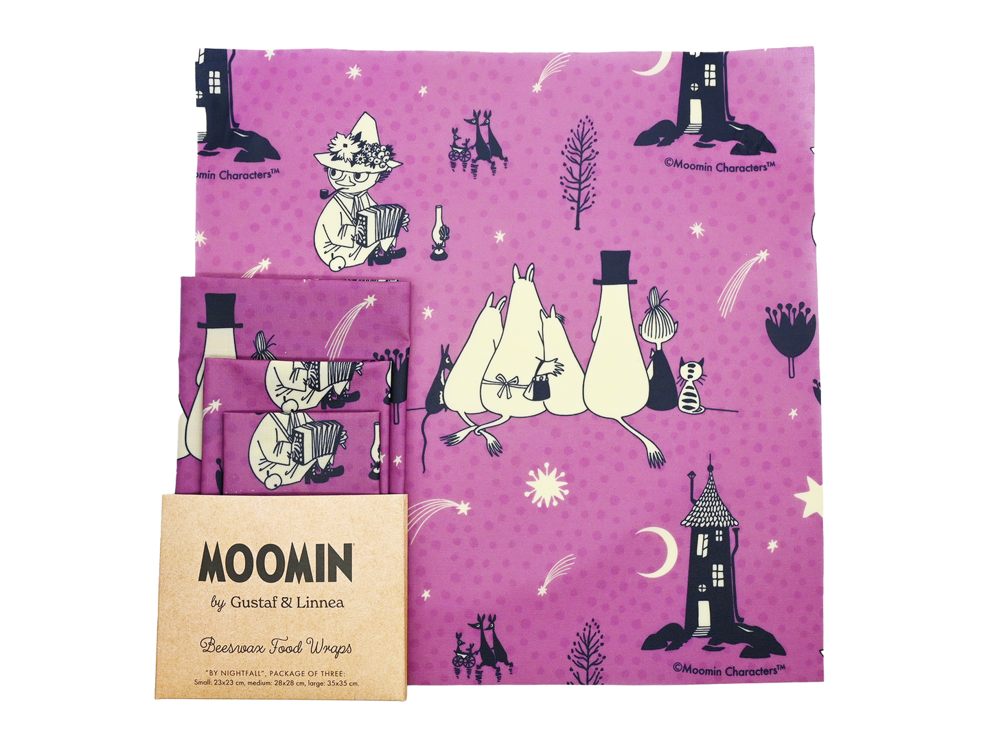 Mumin Bivaxdukar 3-pack