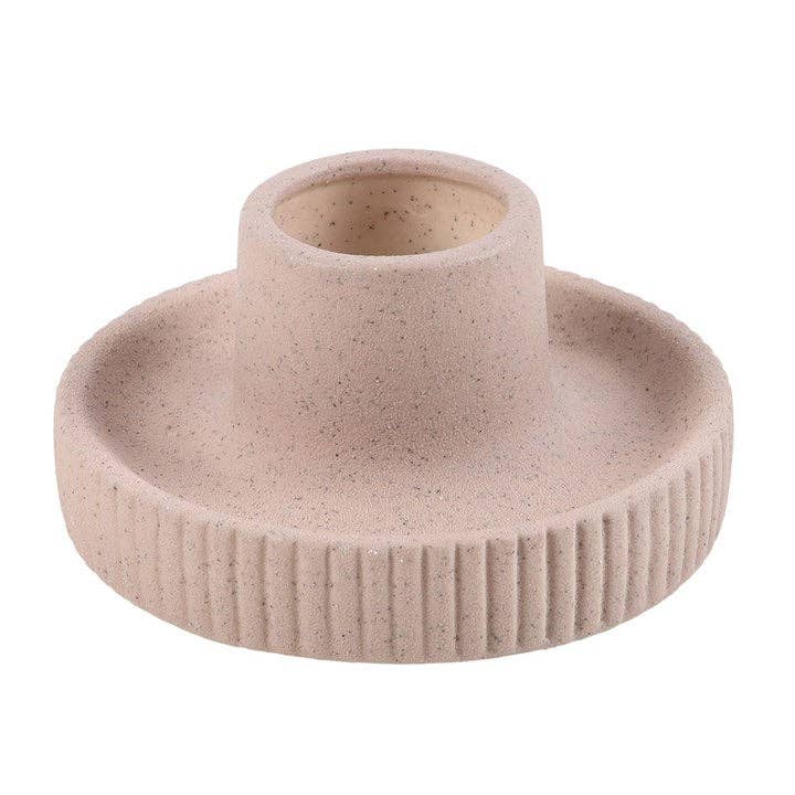 Räfflad Smudge Bowl i Keramik – Palo Santo