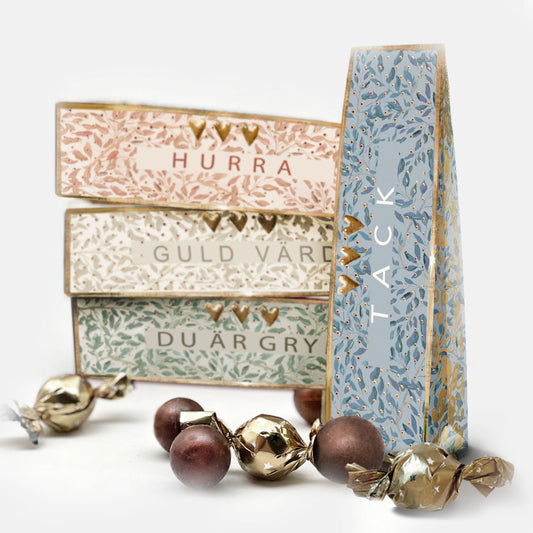 Chokladkort med Hälsning – En Söt Gåva från Hjärtat