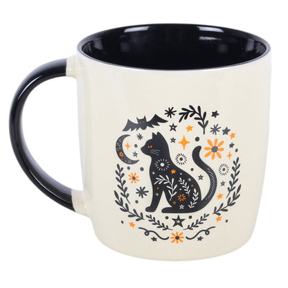 Mugg - Svart katt, 370ml