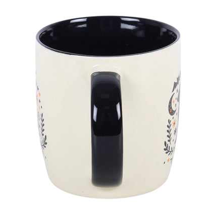 Mugg - Svart katt, 370ml