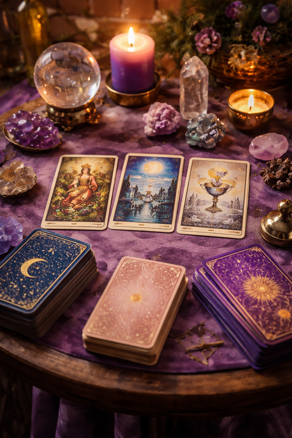 Microsession - Medial vägledning & tarotkortsläggning med Birgitta Fagerhill