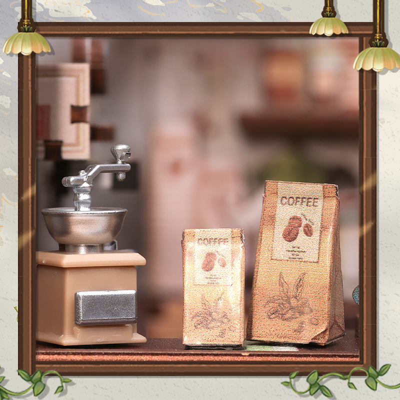 DIY Book Nook - Sunny Café