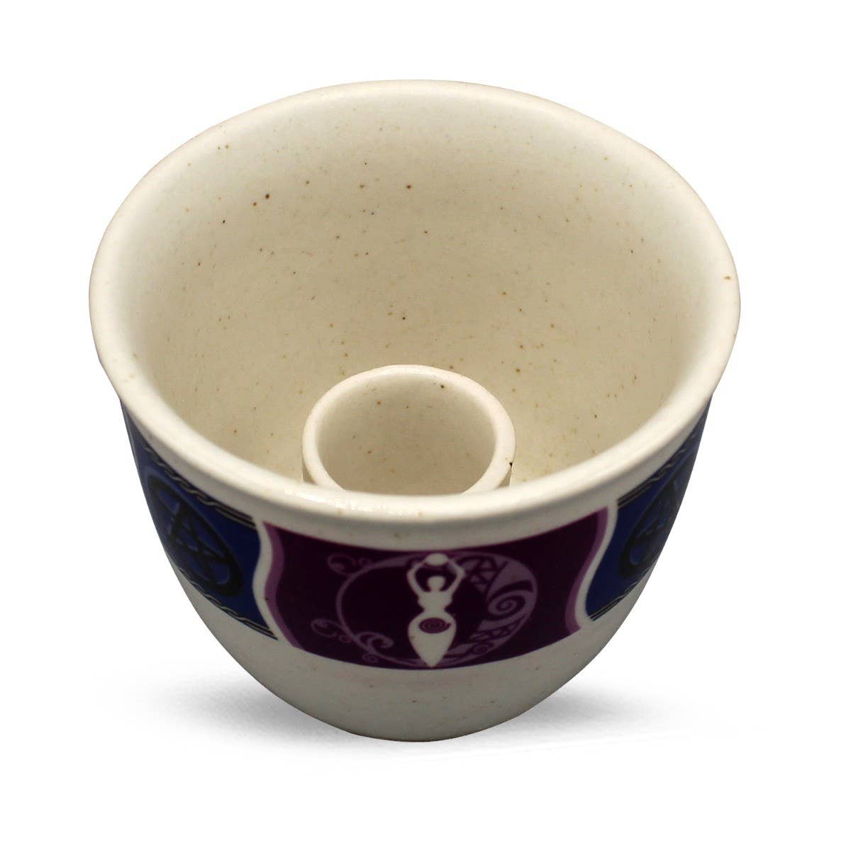 Ceramic Smudge Holder Goddess Small