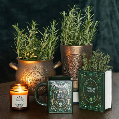 Blomkruka – Häxkittel i Terrakotta (Green Witch)