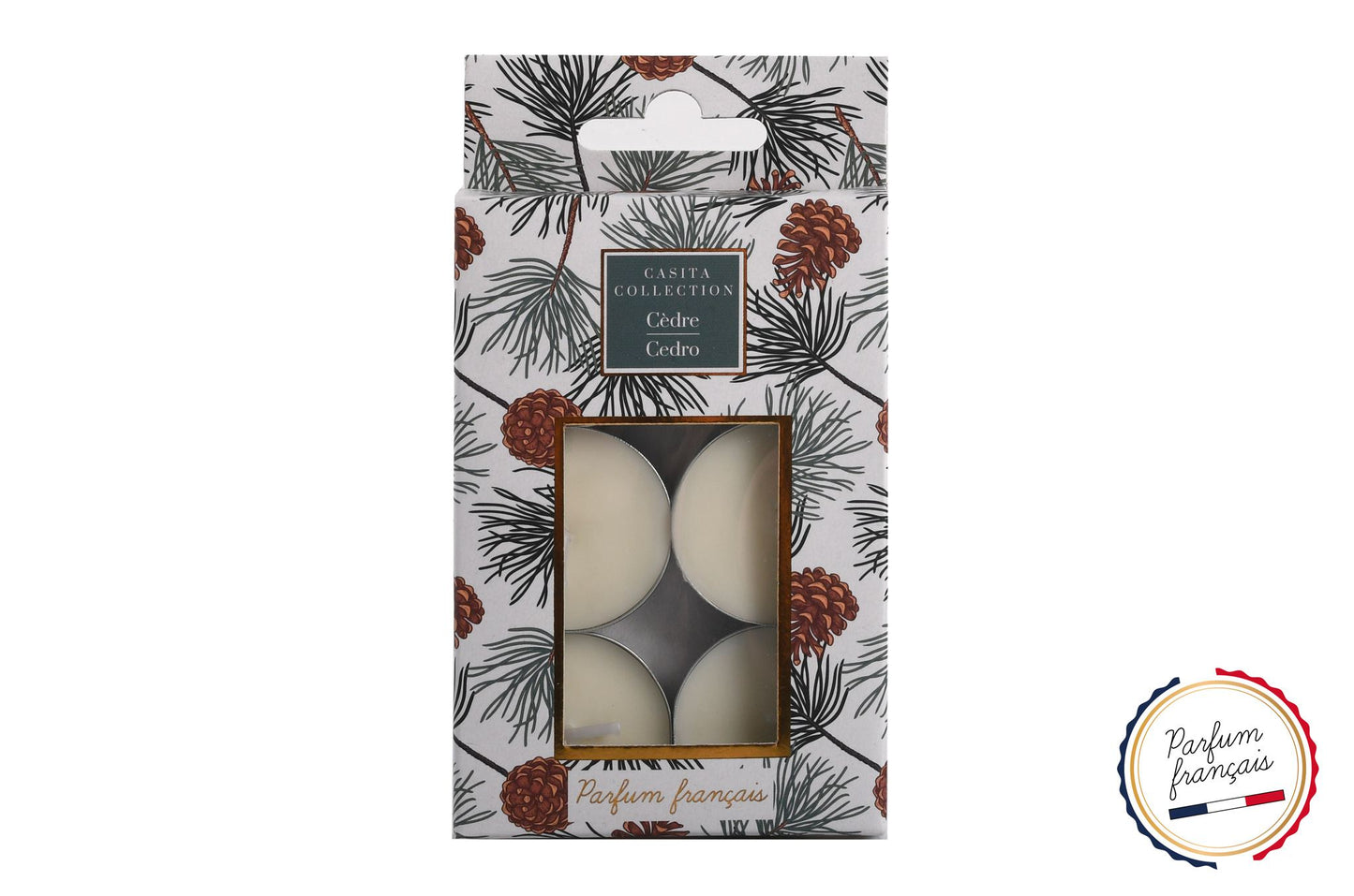 Värmeljus – Set om 6 st (Flera dofter)